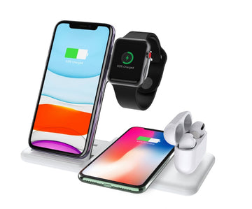 Compatible with Apple, The New Four-In-One Wireless Charger Is Suitable For Iphone Mobile Phone Headsets