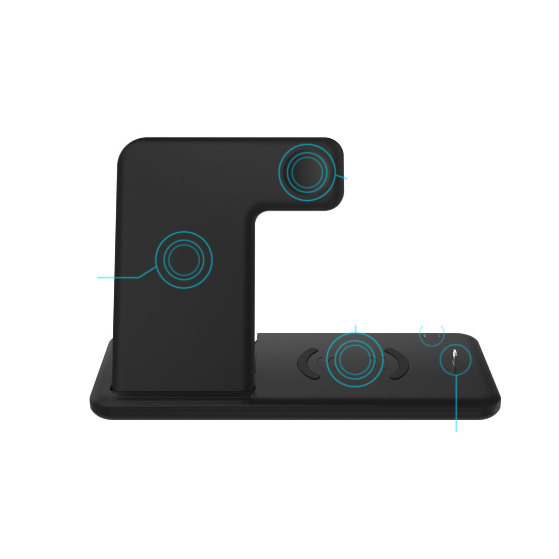 Compatible with Apple, The New Four-In-One Wireless Charger Is Suitable For Iphone Mobile Phone Headsets