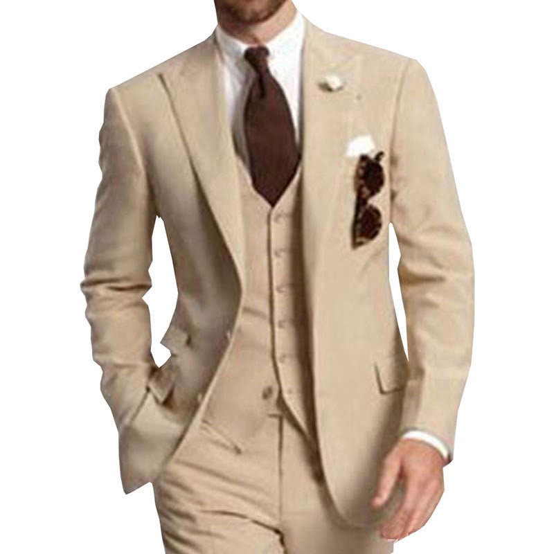 Wedding Banquet Plus Size Cross-border Suit Men