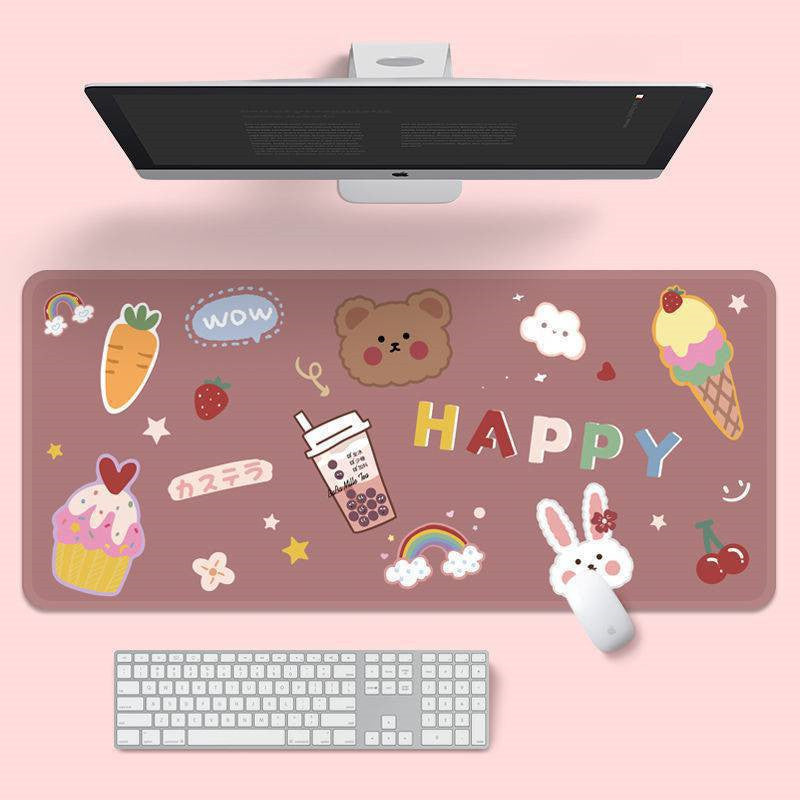 Gaming Computer Female Keyboard Office Male Long Desk Mat